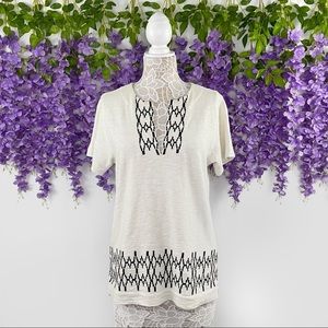 Madewell Box Stitch Slub Top